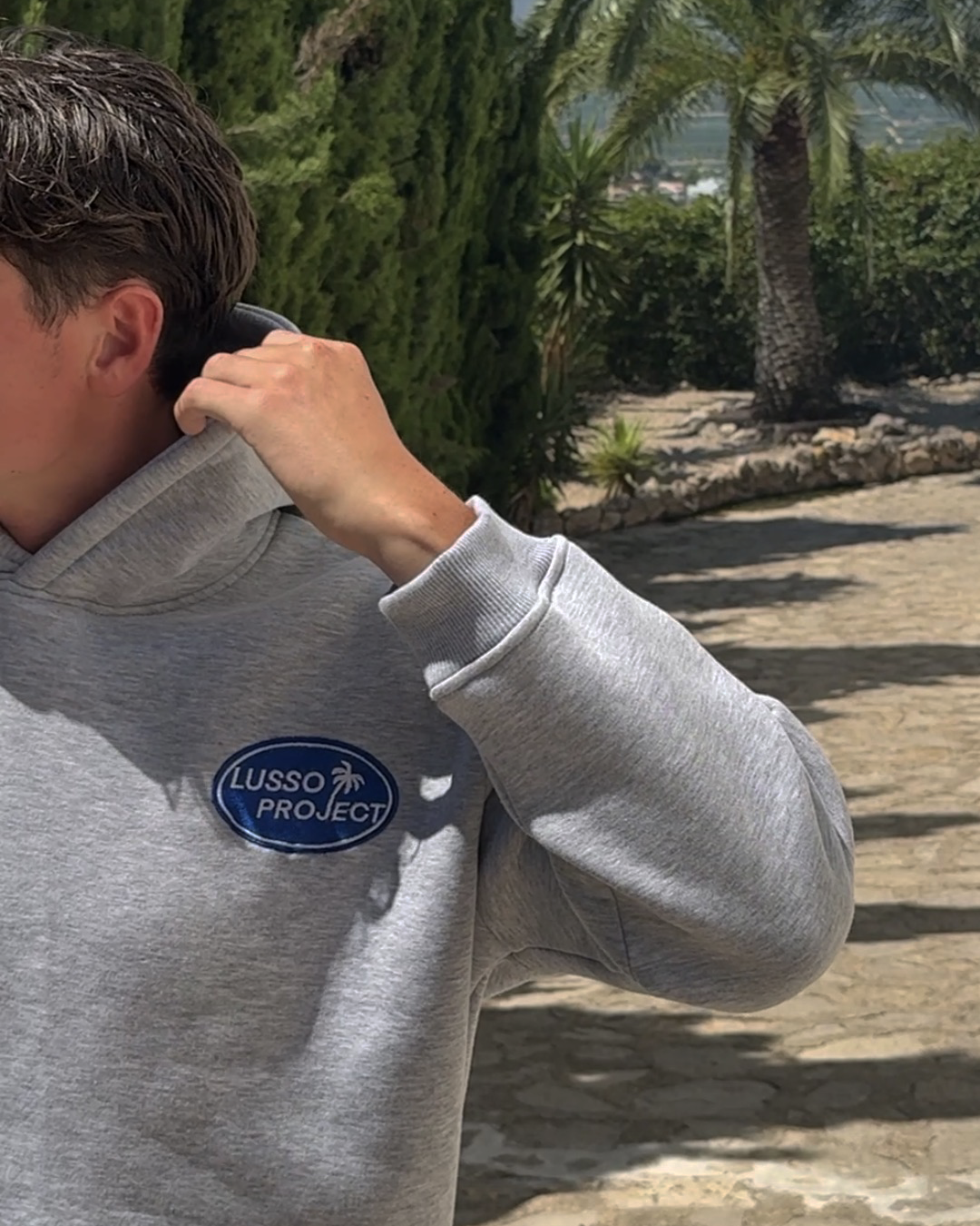 Maranello Hoodie - Heather Grey